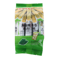 中国台湾 北田糙米卷海苔口味 160g 新老包装交替 随机发货 *2件