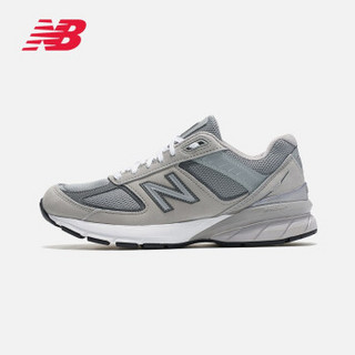 new balance 2019新款990v5系列男鞋跑步鞋M990IG5 灰色 42