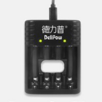 Delipow 德力普 5号电池充电器 1.5v锂电4节套装