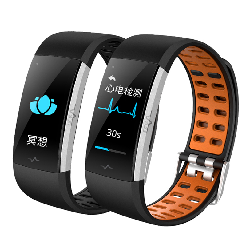 埃微iwowni7e健康智能手环血压心电图心率ecg监测仪彩屏运动房颤