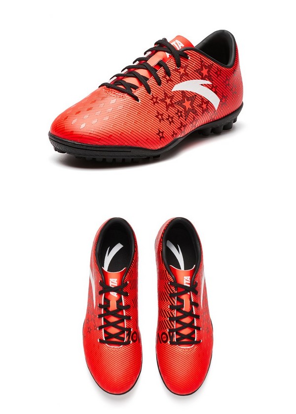 安踏 91822202 足球鞋 男鞋 人造草地皮足 成人短钉训练鞋tf碎钉鞋