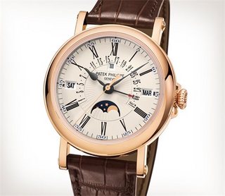 Patek Philippe 百达翡丽 超级复杂功能时计系列 5159R-001 万年历玫瑰金腕表