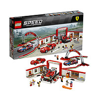 前2小时、网易考拉黑卡会员：LEGO 乐高 Speed Champions 超级赛车系列 75889 赛车法拉利体验中心