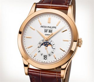 Patek Philippe 百达翡丽 复杂功能时计系列 5396R-011 玫瑰金款式银色表盘腕表