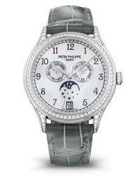 Patek Philippe 百达翡丽 复杂功能系列女士自动机械腕表 年历+月相功能 4948G