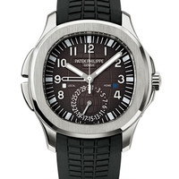 Patek Philippe 百达翡丽 AQUANAUT系列 5164A-001 旅行时间系列不锈钢腕表