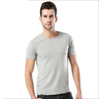 Nan ji ren 南极人 1件装男士背心纯棉螺纹运动弹力修身男式打底汗衫 灰色L  N695X20751 (灰色、L、纯棉)