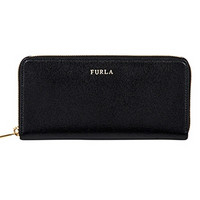 Furla 芙拉 黑色皮革钱包女士 755244