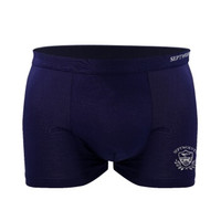 SEPTWOLVES 七匹狼 男士平角内裤 4条装 XXL 时尚款