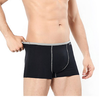 TINSINO 纤丝鸟 男士内裤男中腰平角内裤冰丝透气四角裤混色4条装 XXXL(185/110)