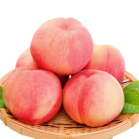 甘肃天水市泰安水蜜桃当季新鲜水果桃子 5斤 （12个左右）