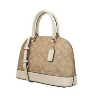 COACH 蔻驰 贝壳包经典手提包时尚单肩斜挎包 奢侈品