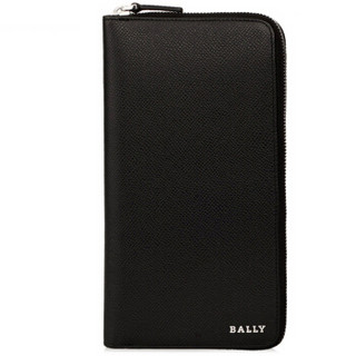 BALLY 巴利 男士 压纹拉链长款大钱包手拿包 6179048