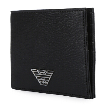 阿玛尼EMPORIO ARMANI 男士奢侈品短款logo钱包  Y4R166 YLA0E 81072