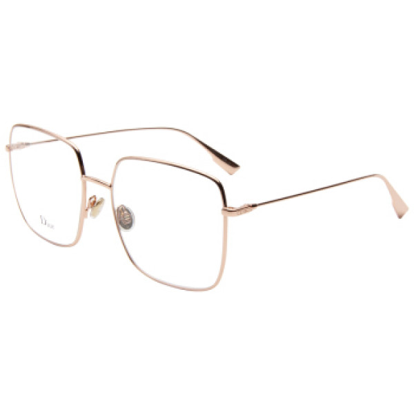 商品dior 迪奥 男女款玫瑰色镜框玫瑰金色镜腿光学眼镜架眼镜框