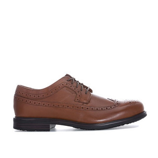 ROCKPORT 乐步 Mens Essential Details 2 Wing Tip Shoes 男士皮鞋 Tan UK8 棕色