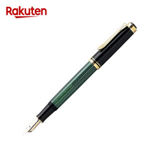 Pelikan 百利金 卓越系列 M300  钢笔 (单支装、绿杆金夹、钢笔、纸盒) EF尖