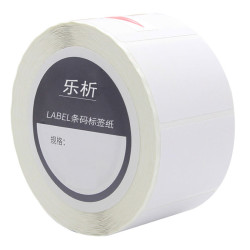 乐析 不干胶标签纸 30*20*1000张 横版 1卷