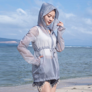 欧缇梦 FSY0007 女款中长防晒服