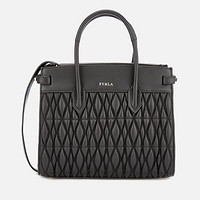 FURLA 芙拉 PIN COMETA SMALL 女士真皮托特包