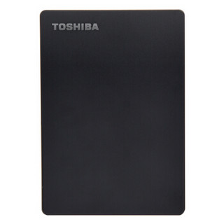 TOSHIBA 东芝  Canvio slim系列 移动硬盘2TB USB3.0 Canvio slim系列 2.5英寸 黑色