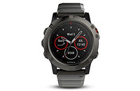 Garmin Fenix 5X Sapphire - Slate Gray with Metal Band