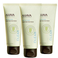 AHAVA 艾哈佛 死海泥深层净化清洁面膜 100ml*3件