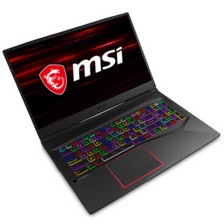 msi 微星 GE75 17.3英寸游戏本笔记本电脑(i7-9750H 1T+256G NVMe SSD RTX2060 144Hz电竞全面屏 赛睿)