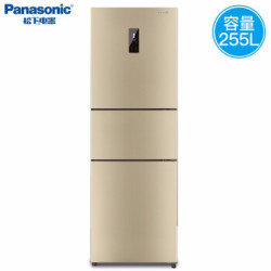  Panasonic 松下 NR-EC26WSP-N  三门冰箱 255L