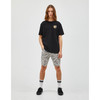 Bershka 巴适卡 02816388712 男士斑马纹印花短裤