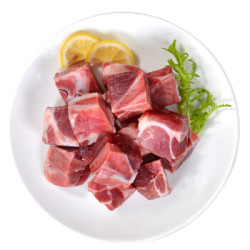 JL 金锣 猪汤骨块  500g*16件+猪带膘里脊肉片 500g*2件
