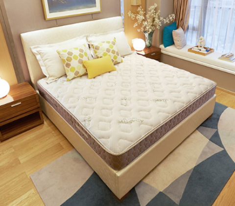 穗宝床垫20cm3d山棕乳胶随时控恒温面料软硬双面护脊弹簧床垫棕情