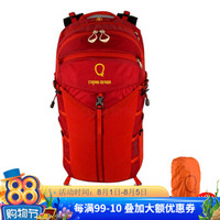 强氧（OXYGEN） 强氧双肩背包羚羊26/36升登山包 徙步旅行户外轻量化 36L/橙色 M/L码  身高170以上