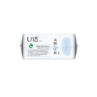 U style U适 夜用卫生巾  283mm