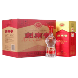 剑南春 52度 水晶剑 500ml*6 整箱装  浓香型白酒