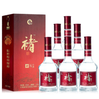 褚酒 52度 褚马 褚时健励志酒 纯粮食酒 高粱酒 高度白酒 云南白酒 褚马 52度 500ml*6瓶整箱装