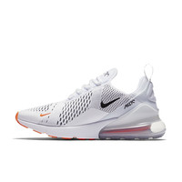 NIKE 耐克 Air Max 270 男士休闲运动鞋 AH8050-106 白色/荷兰橙/黑 40.5
