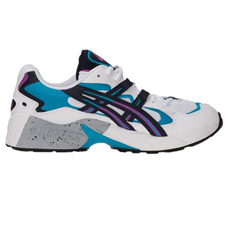 ASICSTIGER GEL-KAYANO 5 OG 1191A176-100 复古新款运动老爹鞋跑鞋 女 (白色/黑色、42.5)