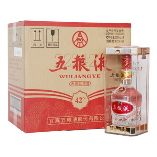 WULIANGYE 五粮液 五粮液 42度整箱装 500ml*6瓶