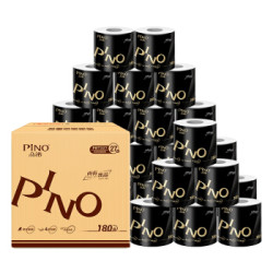 心相印 黑色经典系列 卷纸 4层*180g*27粒 *2件 +凑单品