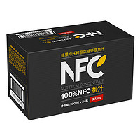 农夫山泉 NFC果汁饮料 100%NFC橙汁300ml*24瓶整箱