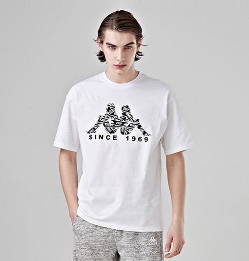 kappa 卡帕 k0912td77d 男士运动短袖t恤