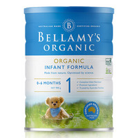 BELLAMY'S 贝拉米 婴儿配方奶粉 1段  900g/罐 *2件