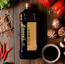 千禾 酱油 零添加御藏本酿180天特级生抽 酿造酱油 不使用添加剂 1.8L *5件
