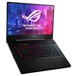 ROG 玩家国度 幻15 15.6英寸 游戏本 影黑（酷睿i7-9750H、GTX 1660Ti 6G、16GB、512GB SSD、1080P、IPS、144Hz、GU502G）