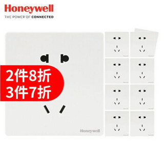 Honeywell 霍尼韦尔 正五孔插座 10只装