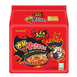 Samyang 三养 双倍核弹辣火鸡面 5连包 700g/袋 