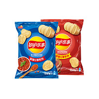 Lay's 乐事 薯片 红烩味 145g + 烧烤味 145g *5件