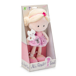 NICI 儿童节礼物生日女生玩偶毛绒娃娃克拉拉毛绒玩具女孩可爱毛绒公仔