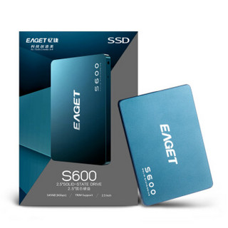 EAGET 忆捷 S600系列 固态硬盘 (480GB、SATA3.0)